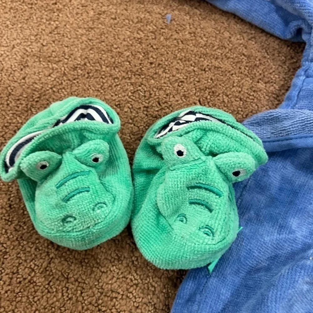 Carter’s Baby Boy Robe With Matching Slippers